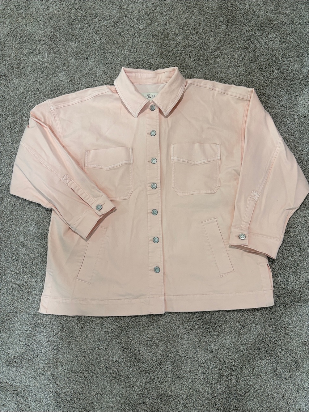 Ree by The Pioneer Woman Button Front Chore Jacket
